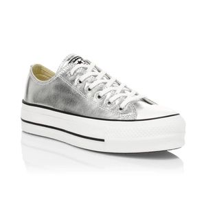 Metallic Converse , brand new!